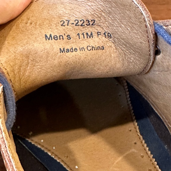 🌟HP🌟J&M 1850 Collection Pearce Tan Tumbled Full-Grain Leather Chukka Boots 11 - Picture 9 of 15